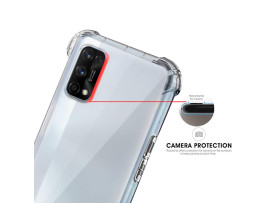 Mobile Case Back Cover For Realme 7i / Realme C17 (Transparent) (Pack of 1)